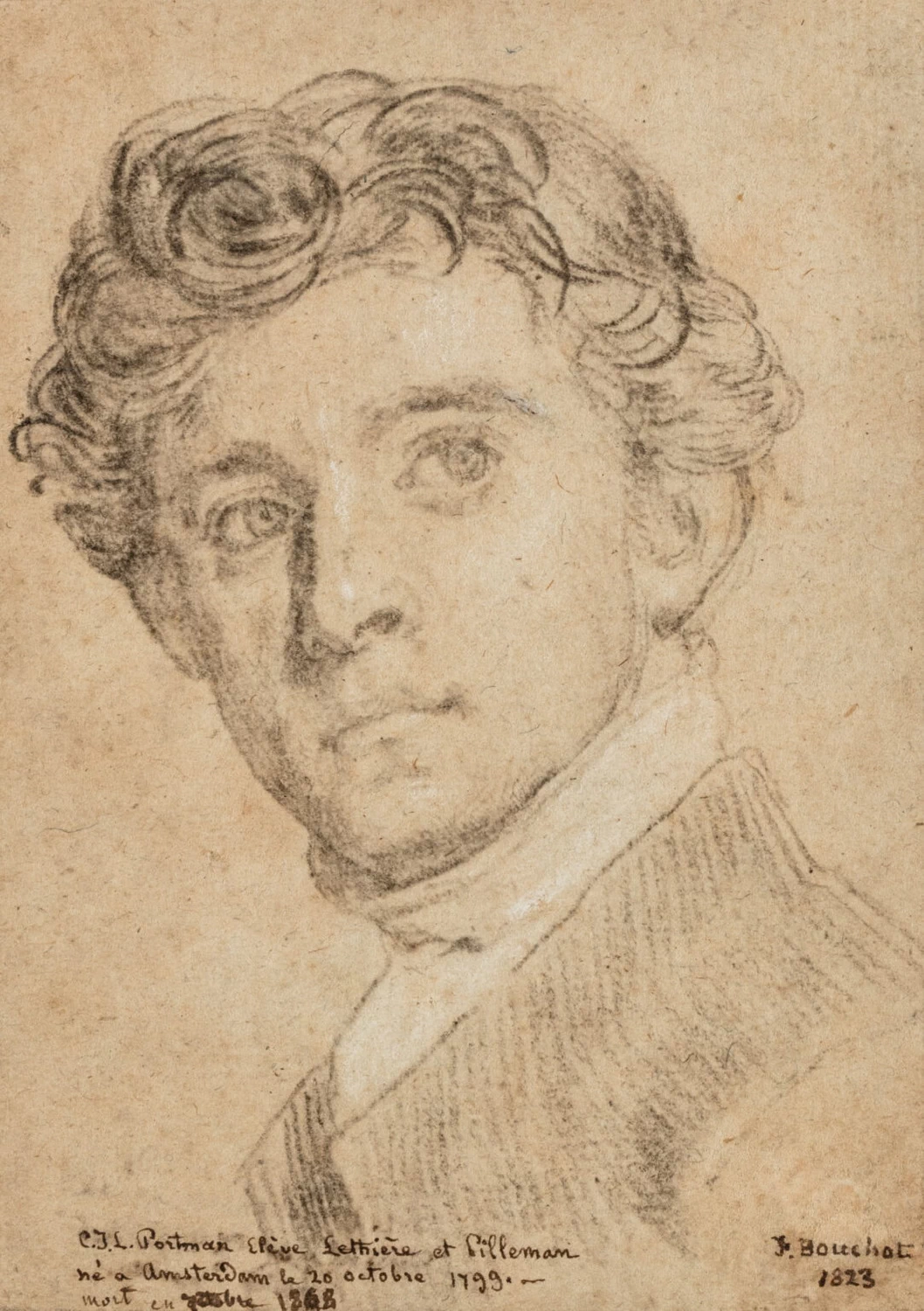 Ritratto di C.J.L. Portman, 1823
